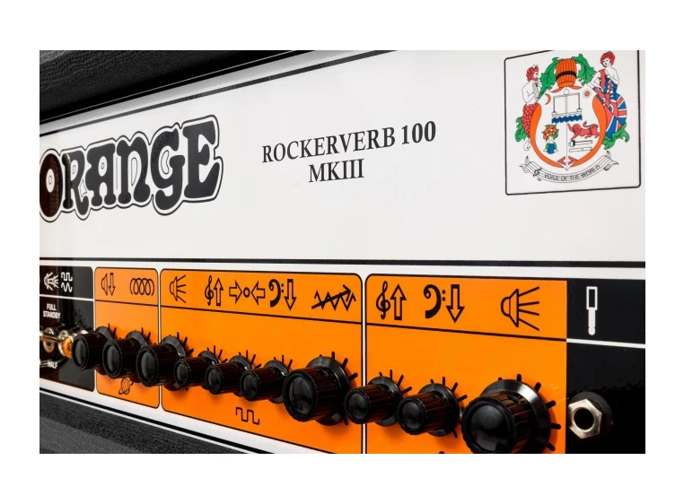Orange Rockerverb 100 MKIII topp svart 